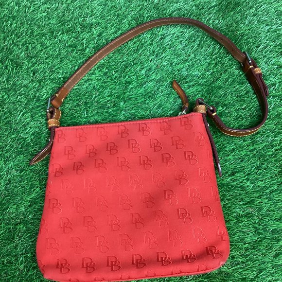 Dooney & Bourke Cherry Red Nylon Bag - Picture 4 of 15